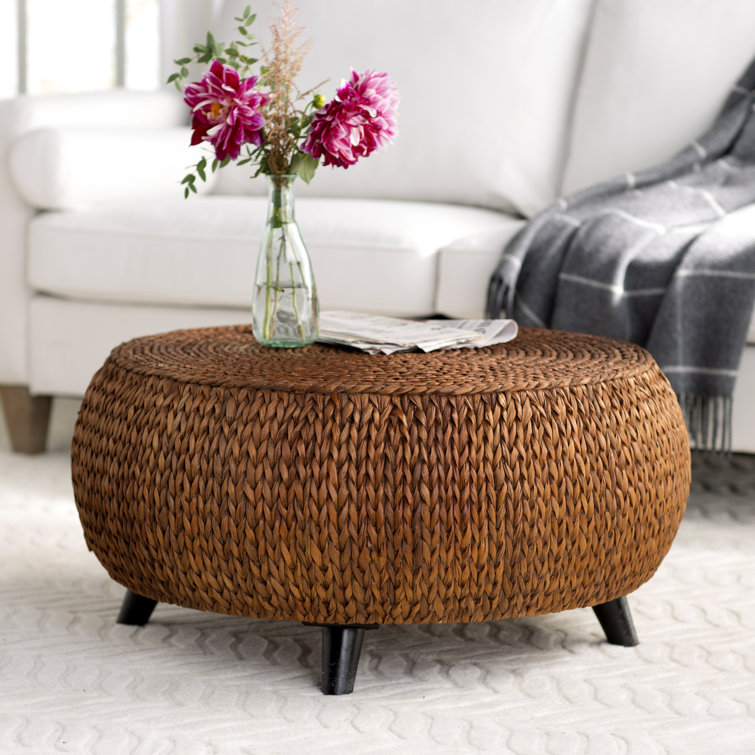 Wayfair gold round on sale coffee table